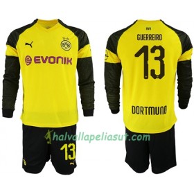 Jalkapallo Pelipaidat Borussia Dortmund Guerreiro 13 Lasten Kotipaita 2018-2019 Pitkähihainen